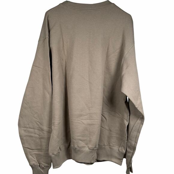 Champion Sweatshirt Men’s Large Eco Authentic Brown Crewneck Pullover Sweater - Picture 2 of 5